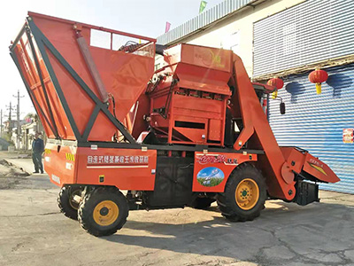 背負式玉米收割機